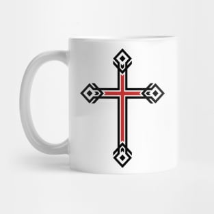Cross of the Lord and Savior Jesus Christ, a symbol of crucifixion and salvation. Mug